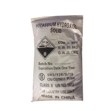 CAS NO#1310-58-3 KOH potassium hydroxide flake 90%min price